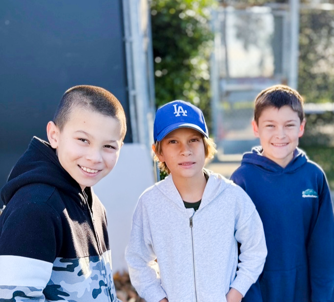 5th grade boys at TCS