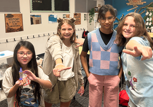 Girls Playing Together