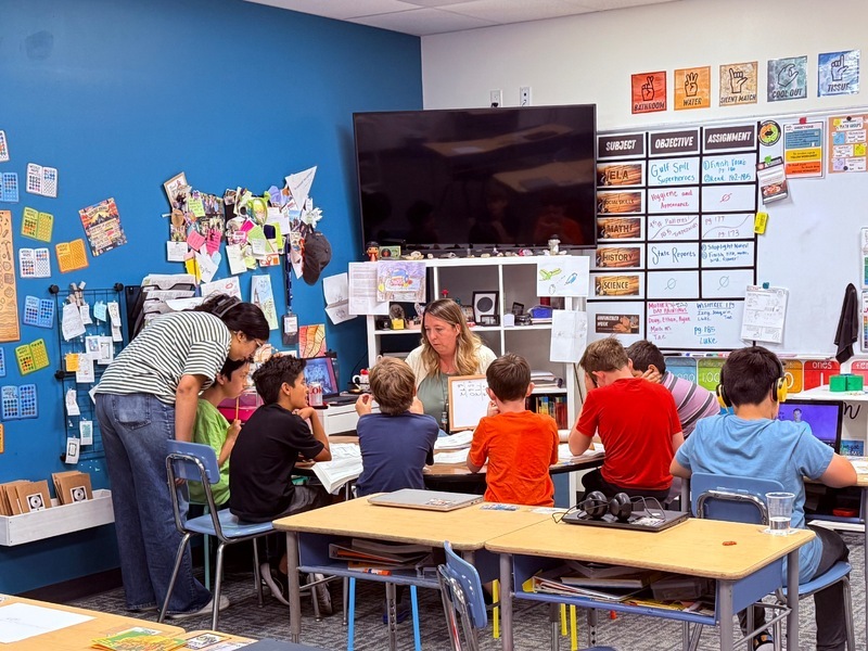 Students Listening to Teacher
