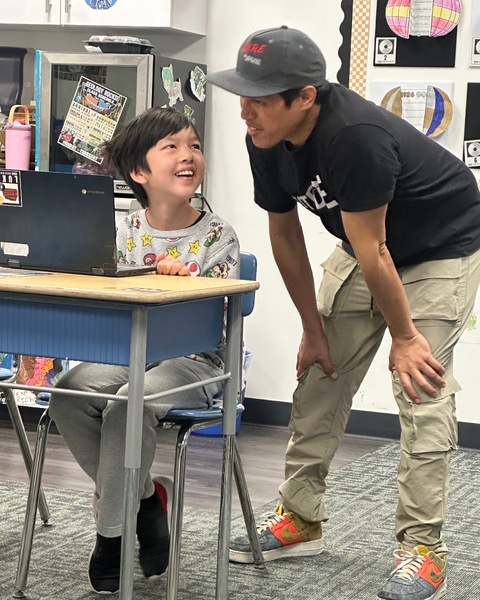 Student with Support