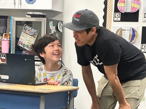 Student with Support