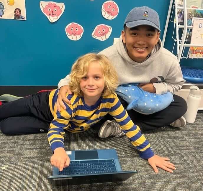 Working on the floor fun