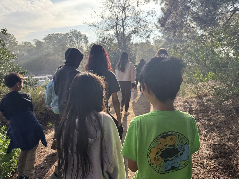Walking at the Irvine Wildlife Sanctuary Walking at the Irvine Wildlife Sanctuary